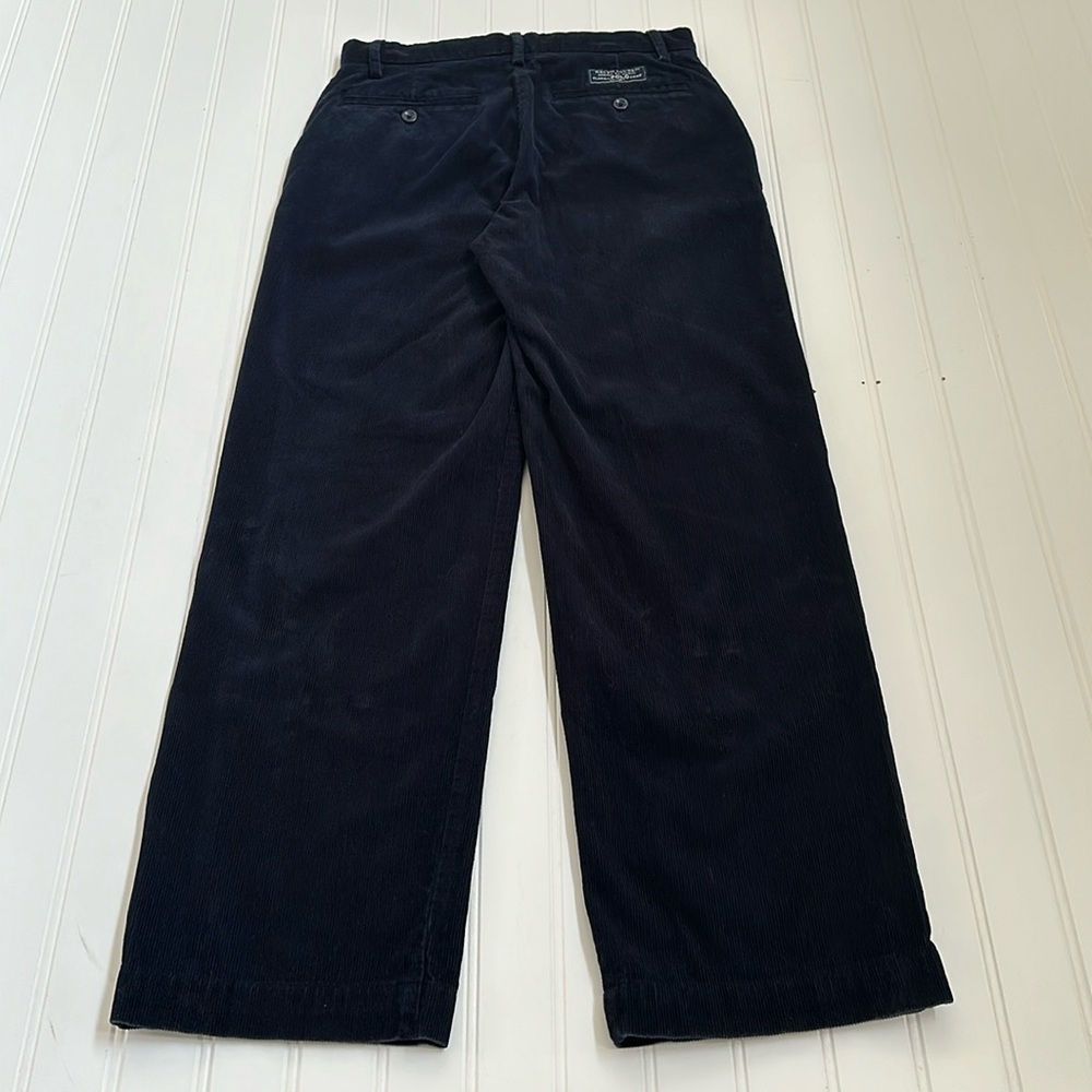 Ralph Lauren Navy Corduroy Pants Boys 12 - Picture 3 of 4